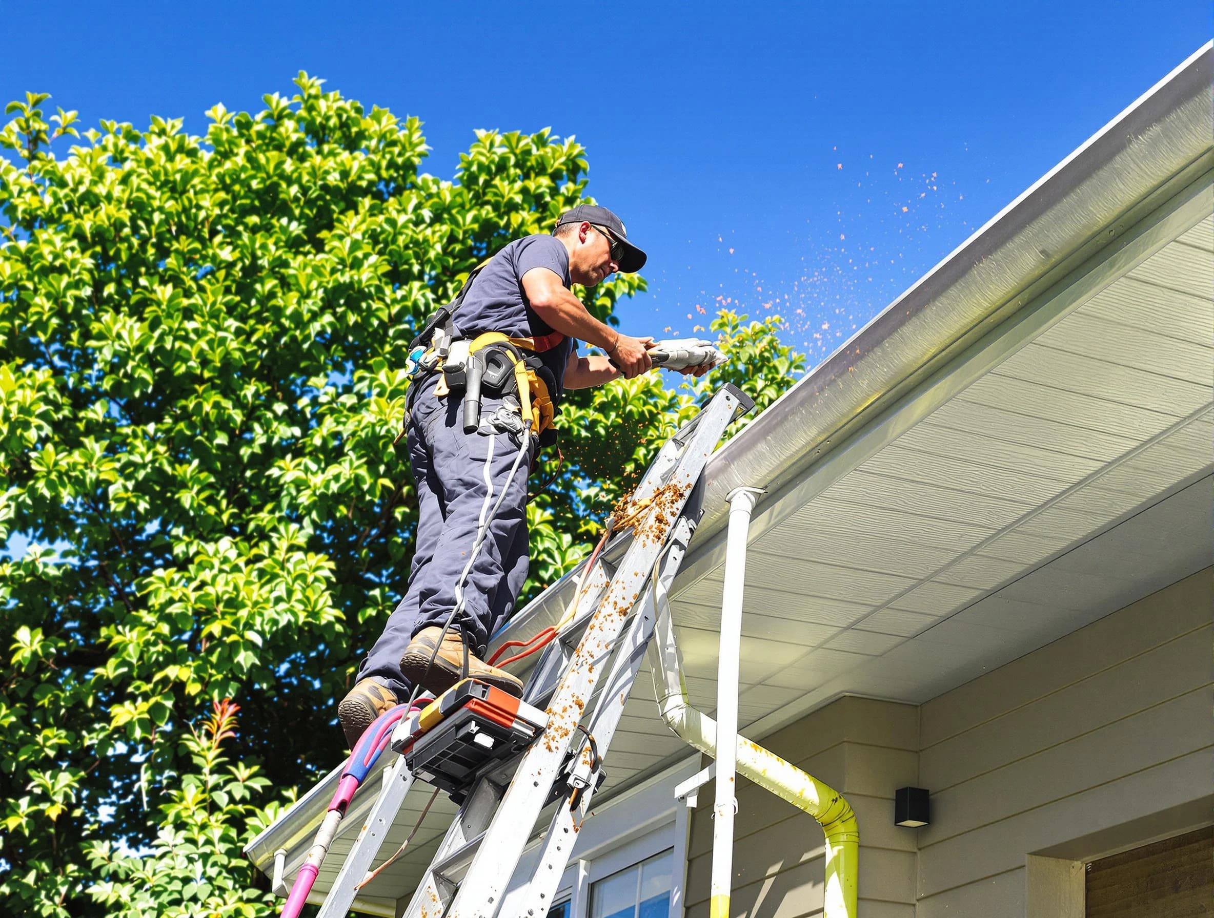 Gutter Cleaning in Rocky River